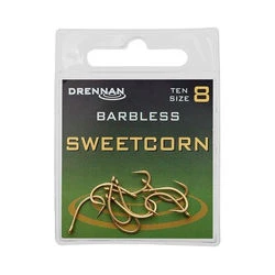 Drennan Sweetcorn Barbless Eyed Hooks